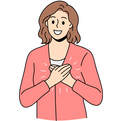 女性のイラスト